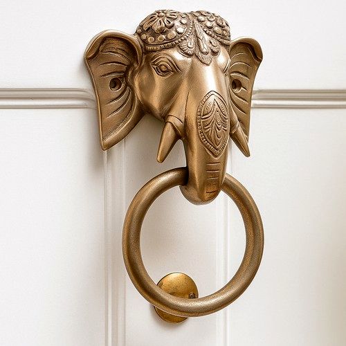 Add Heritage to Your Home — Artisan Brass Door Knockers!