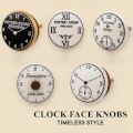 Clock face ceramic knob