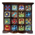 Sixteen Drawers Spice Box