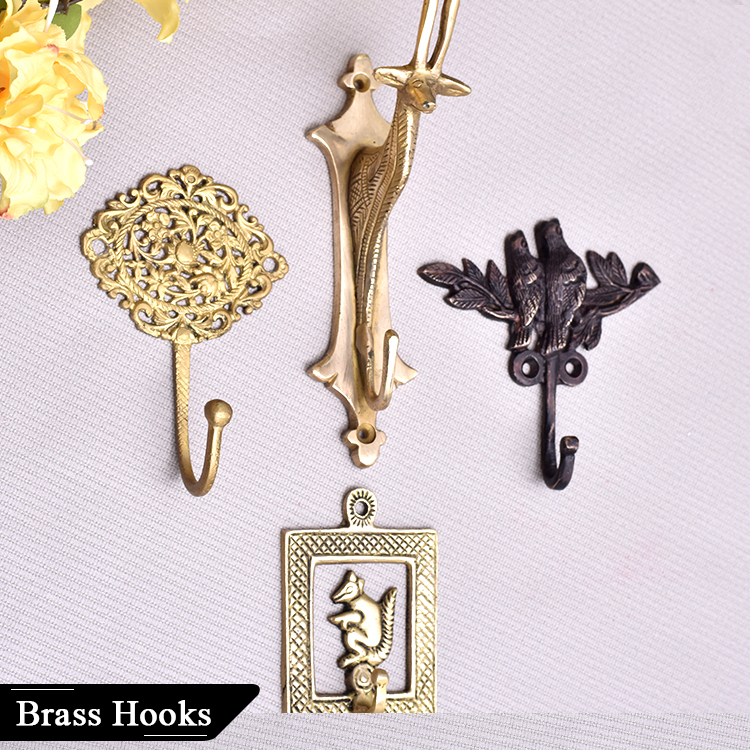 Brass Wall Hooks