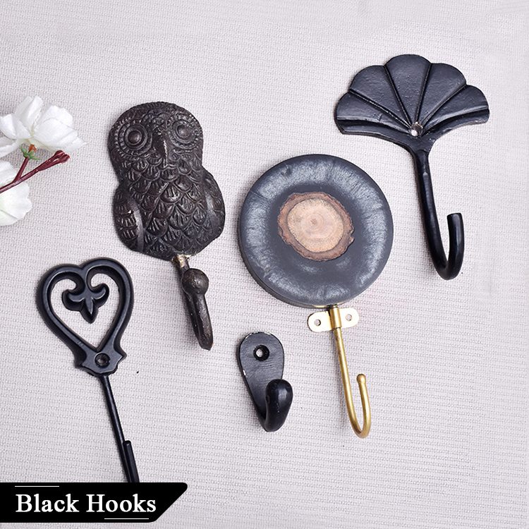 Black Wall Hooks