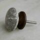 Brown Flat Marble Knob