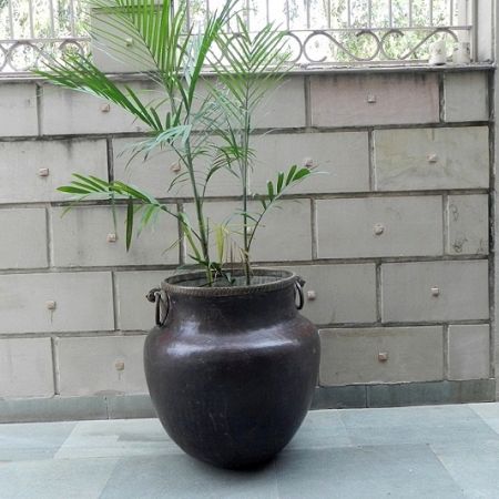 Vintage Bronze Planter -25.5 X 25 Inches