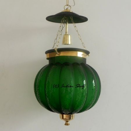 Green Melon Lamp