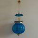 Turquoise Melon Lamp
