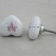 Light Pink Heart Knob