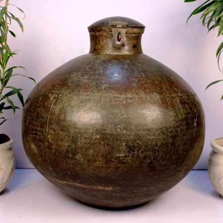 Copper Planter-32.5 X 32.5 Inches