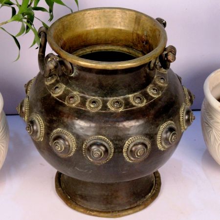 Bronze Planter-19 X 19 Inches