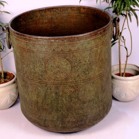 Copper Planter-30.25 X 31.5 Inches