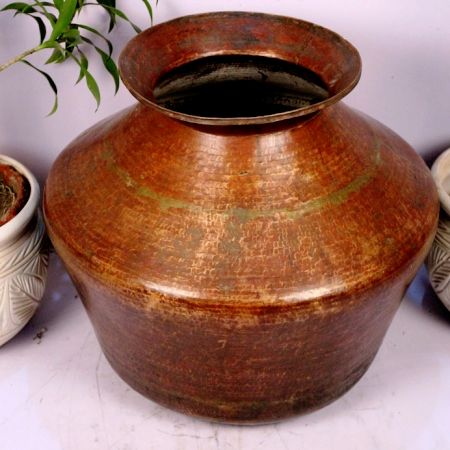 Copper Planter-21 X 23.5 Inches