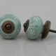 Sage Green Floral Knob