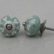 Sage Green Heart Knob