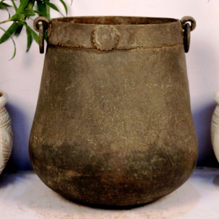 Bronze Planter-18.5 X 17 Inches