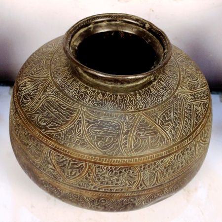 Bronze Planter-9 X 12.5 Inches