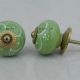 Pea Green Flower Knob