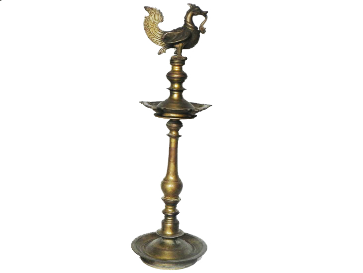 Vintage Oil Lamp-1 (Ht-28 Inches)