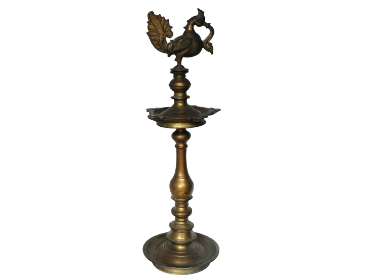 Vintage Oil Lamp-2 (Ht-29 Inches)