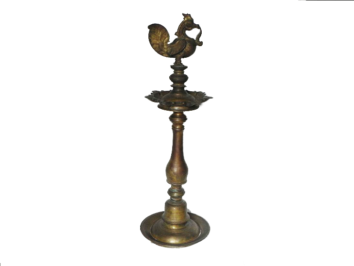Vintage Oil Lamp-19 (Ht-29 Inches)