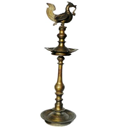 Vintage Oil Lamp-1 (Ht-28 Inches)