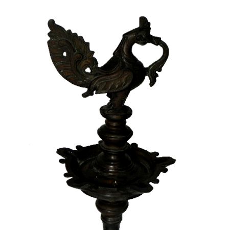 Vintage Oil Lamp-22 (Ht-25.5 Inches)