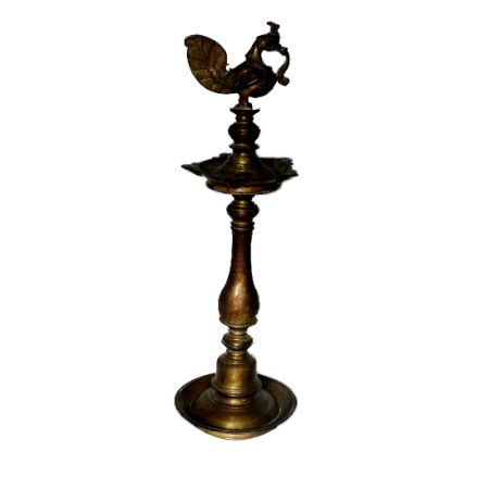 Vintage Oil Lamp-24 (Ht-25 Inches)