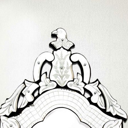 Long Venetian Mirror-25. inches X 12.5 inches