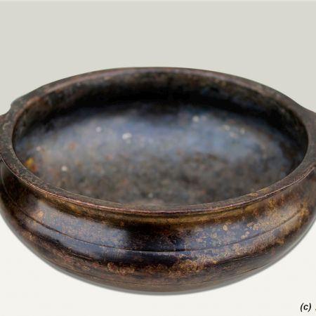 Bronze Urli-9.5 inches