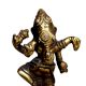Brass Ganesha (Ht-3.9 Inches)