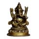 Brass Ganesha (Ht-3.5 Inches)