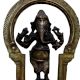 Brass Ganesha (Ht-7.9 Inches)
