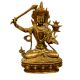 Brass Manjushri (Ht-8.25 Inches)