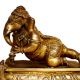Brass Ganesha (Ht-5.1 Inches)