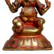 Brass Ganesha (Ht-7.9 Inches)