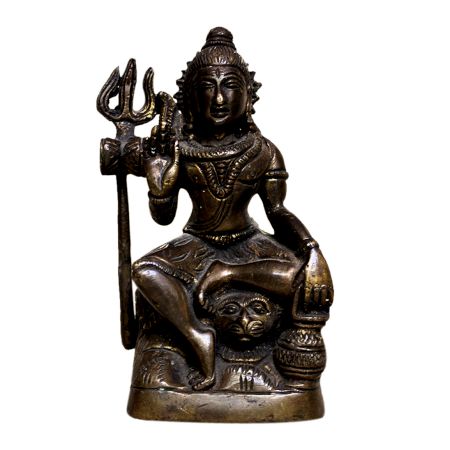 Brass Shiv (Ht-3.3 Inches)