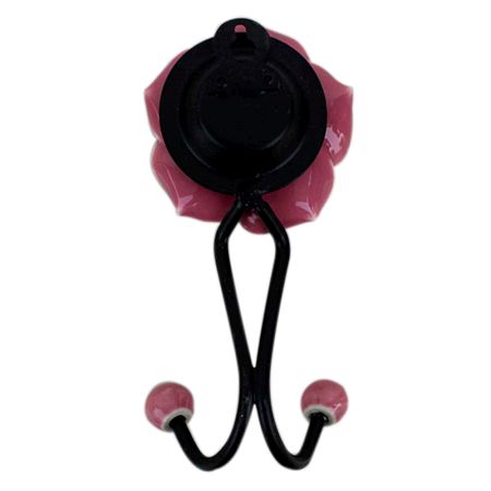Pink Flower Hooks