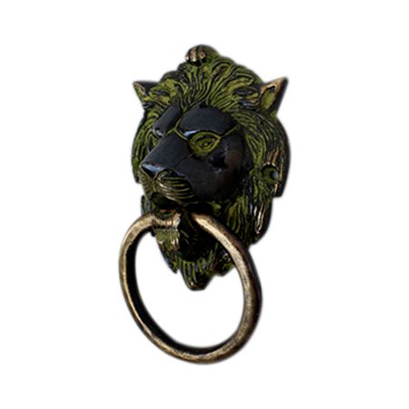 Antique Lion Door Knocker-2