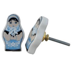 Sky Blue Baby Kids Knob