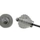 Clear Step Glass Knob