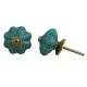 Sea Green Crackle Drawer Knob
