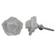 White Small Rose Knob