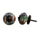 Mixed Floral Ceramic Knob