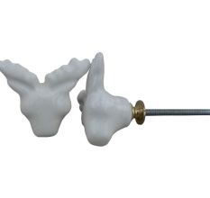 White Deer Handmade Knob