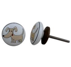 Puppy Flat Kids Knob