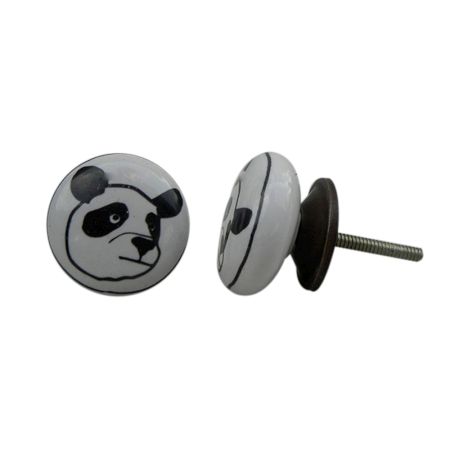 Panda Ceramic Kids Knob