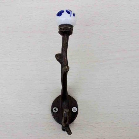 Blue Floral Tree Hook