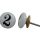 Number Ceramic Knob -2