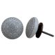 Grey Wheel Flat Knob