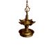 Bronze Oil Lamp-46 (Ht -44 Inches)