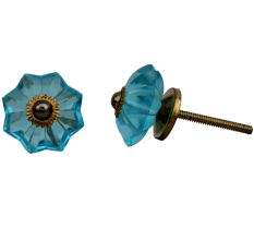 Turquoise Melon Medium Knob