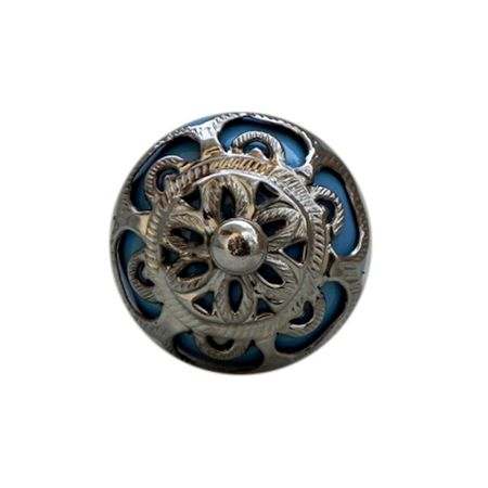 Strewn Sky Blue Knob-1